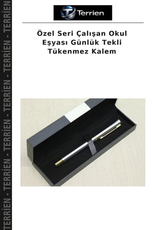 Özel Seri Çalışan Okul Eşyası Günlük Tekli Tükenmez Kalem