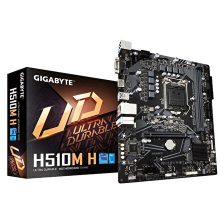 Gigabyte H510M H Intel H510 LGA 1200 DDR4 3200 MHz Masaüstü Anakart