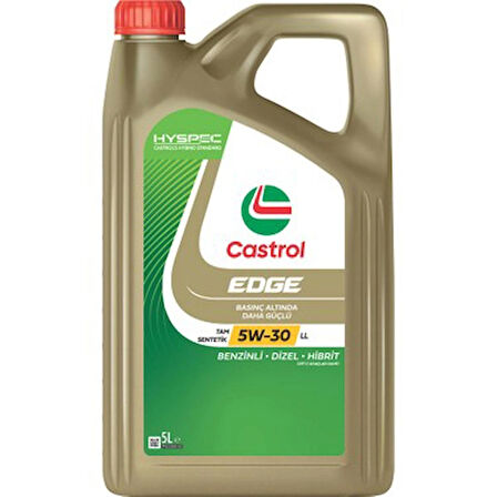 CASTROL EDGE 5W30 5 LİTRE Ü.T : 2024