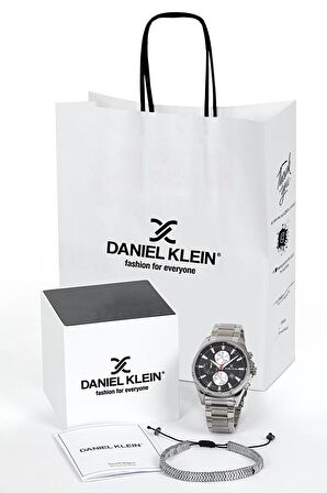 Daniel Klein Çelik Erkek Kol Saati EDK10028 (Bileklik Hediyeli)