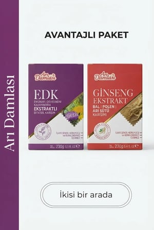 Arı Damlası 2'li Macun Setleri –Enginar-Deve Dikenei-Karahindiba Ekstraktlı-Ginseng İçerikli Macun