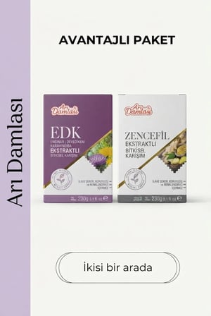 Arı Damlası 2'li Macun Setleri –Enginar-Deve Dikeni-Karahindiba Ekstraktlı-Zencefil İçerikli Macun