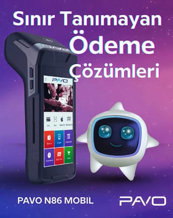 Pavo N86 Mobil Android Pos Terminali