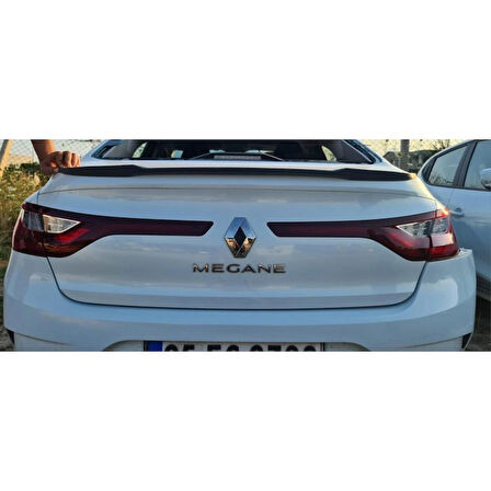 RENAULT MEGANE 4 PS STYLE SPOİLER PARLAK SİYAH BOYALI