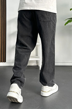 Erkek Baggy Kalıp Pantolon Antrasit Edw130