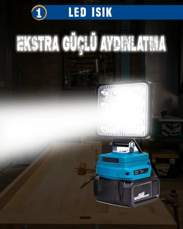 CHELİKBEİ EEA458 Akülü 11li Set (Led Işık, Lazer Metre, Somun Sıkma, Dekupaj, Oto Yıkama, Dal Makası, Dal Budama Testere, Darbeli Vidalama, Spral, Kırıcı Delici Matkap, Çok Fonksiyonlu Taşlama)