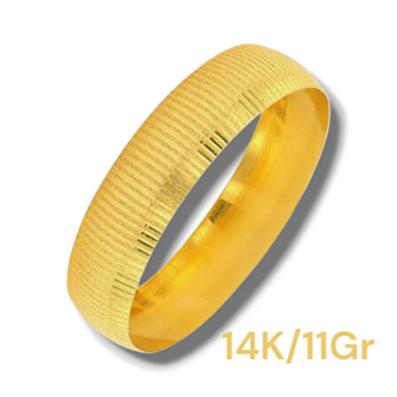 11.00GRAM ALTIN SİMLİ ÇİZGİLİ BİLEZİK