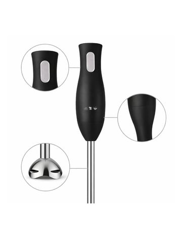 Mutfak El Blenderı Paslanmaz Çelik Uçlu Ergonomik Tasarım