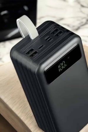 Powerbank 60.000 MAH 4 Portlu Uzun Şarj Süreli Dijital Göstergeli