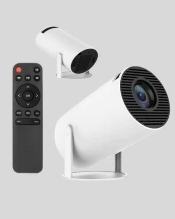 Kablosuz Mini Projeksiyon Cihazı Oyun ve Film İçin Taşınabilir Ev Sineması Yen