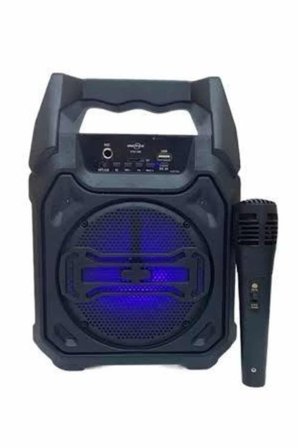 10W Güçlü Ses Performanslı Bluetooth Karaoke Hoparlörü