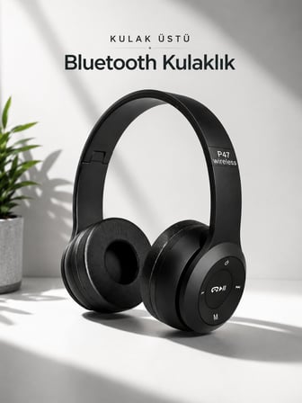 Kulak İçi Kablosuz Bluetooth Kulaklık Ekstra Bass ve Çok Yönlü Kullanım