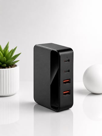 USB-A ve USB-C Girişli Çoklu Şarj Cihazı