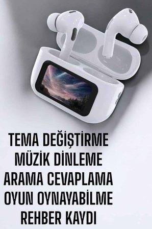 Bluetooth Kulaklık Kulakiçi Güçlü Ses Kaliteli Sesli Asistan