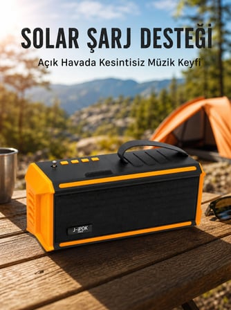 J-IPOX P520 Taşınabilir Bluetooth Hoparlör Güçlü Ses + Radyo Yeni Nesil