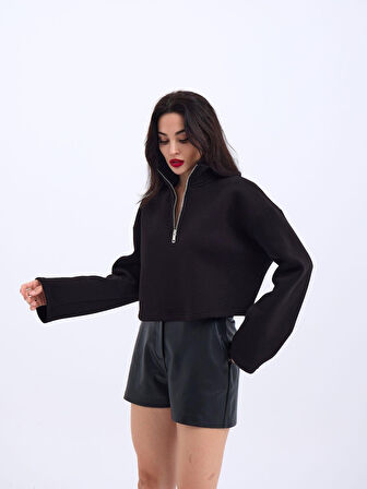 7215 SWEAT-SİYAH