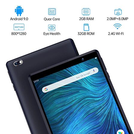  8 inç 7731e dört çekirdekli 3gb Ram 64gb Rom Tablet