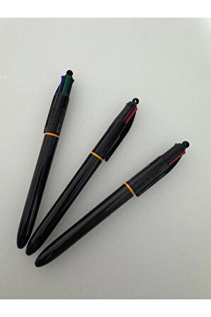 Tükenmez Kalem 4 Colours Grip Pro (3 Adet)