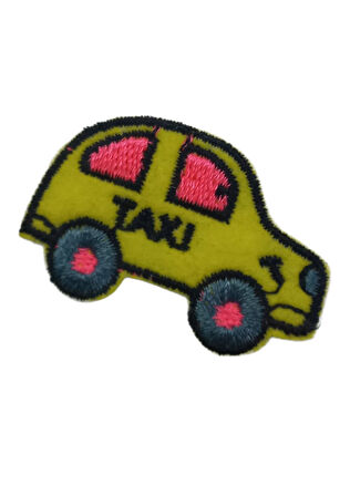 Aplike Ütü İle Yapışan Taxi Arma 3x25 cm