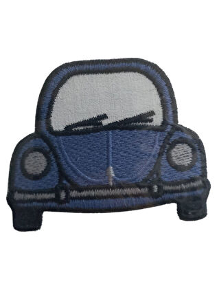 Aplike Ütü İle Yapışan Vosvos civert Arma 3 cm