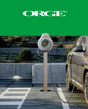 Orge Round Base Soketli 22 Kw Trifaze Type 2 Elektrikli Araç Şarj Istasyonu