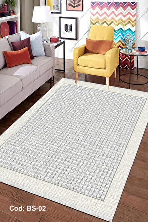 Pamuk Dokuma Taban Kaymaz Yıkanabilir Sisal Desenli  Salon Halısı Mutfak Halısı Koridor Halısı