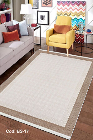 Pamuk Dokuma Taban Kaymaz Yıkanabilir Sisal Desenli  Salon Halısı Mutfak Halısı Koridor Halısı