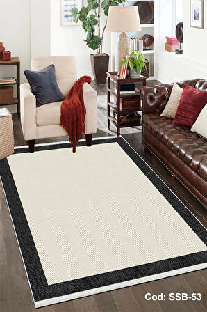 Pamuk Dokuma Taban Kaymaz Yıkanabilir Sisal Desenli  Salon Halısı Mutfak Halısı Koridor Halısı