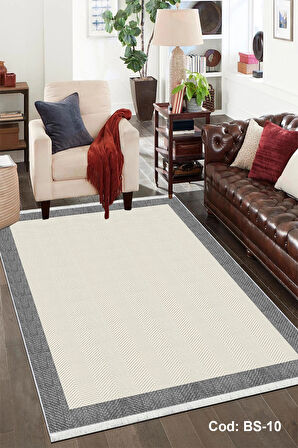 Pamuk Dokuma Taban Kaymaz Yıkanabilir Sisal Desenli  Salon Halısı Mutfak Halısı Koridor Halısı