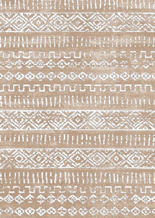 Pamuk Dokuma Taban Kaymaz Yıkanabilir İskandinav  Desenli  Salon Halısı Mutfak Halısı Koridor Halısı