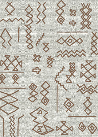 Pamuk Dokuma Taban Kaymaz Yıkanabilir İskandinav  Desenli  Salon Halısı Mutfak Halısı Koridor Halısı