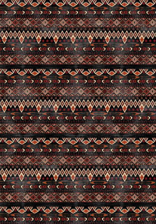 Pamuk Dokuma Taban Kaymaz Yıkanabilir İskandinav  Desenli  Salon Halısı Mutfak Halısı Koridor Halısı