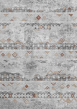 Pamuk Dokuma Taban Kaymaz Yıkanabilir Vintage  Desenli  Salon Halısı Mutfak Halısı Koridor Halısı