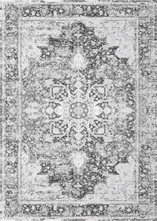 Pamuk Dokuma Taban Kaymaz Yıkanabilir Vintage  Desenli  Salon Halısı Mutfak Halısı Koridor Halısı