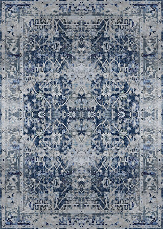 Pamuk Dokuma Taban Kaymaz Yıkanabilir Vintage  Desenli  Salon Halısı Mutfak Halısı Koridor Halısı