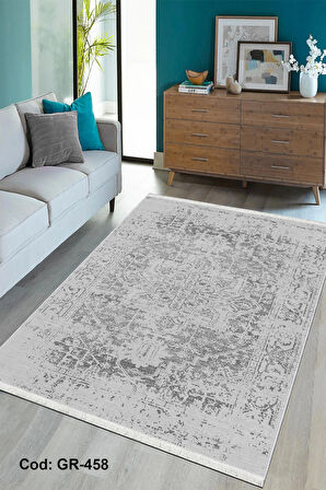 Pamuk Dokuma Taban Kaymaz Yıkanabilir Vintage  Desenli  Salon Halısı Mutfak Halısı Koridor Halısı