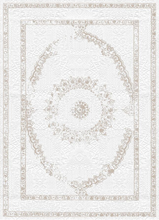 Pamuk Dokuma Taban Kaymaz Yıkanabilir Vintage  Desenli  Salon Halısı Mutfak Halısı Koridor Halısı