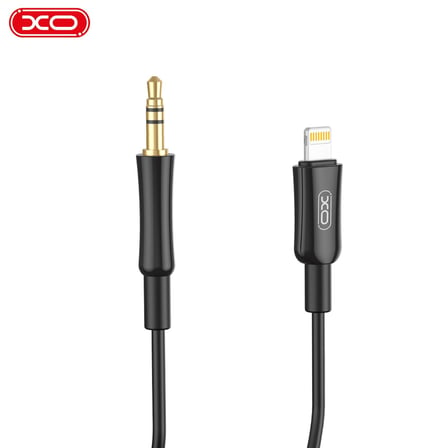 Özel Üretim Hoparlör Araç Aksesuarı Araba NB-R255A Lightning to 3.5mm Aux Ses Kablosu