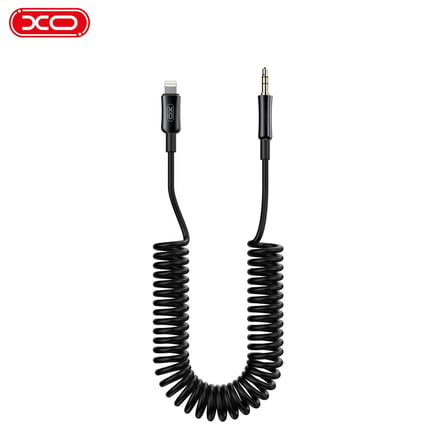 Özel Üretim Hoparlör Araç Aksesuarı Araba NB-R255A Lightning to 3.5mm Aux Ses Kablosu