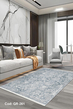 Pamuk Dokuma Taban Kaymaz Yıkanabilir Vintage  Desenli  Salon Halısı Mutfak Halısı Koridor Halısı