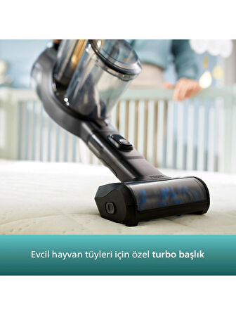 Philips XC8349/01 AQUA PLUS 25.2 V DIKEY SARJLI SUPURGE