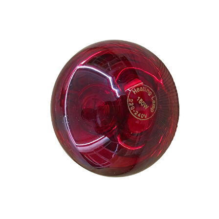 10 Adet 175 Watt Infrared Isıtıcı Lamba