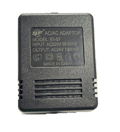 24 volt 1.2 Amper Adaptör