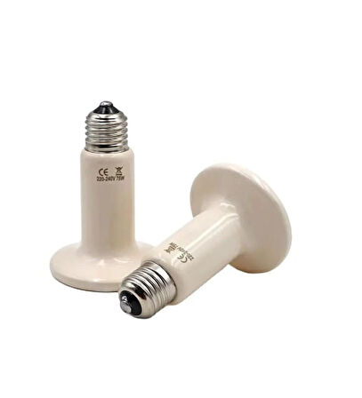 Beyaz Seramik Isıtıcı 75 Watt