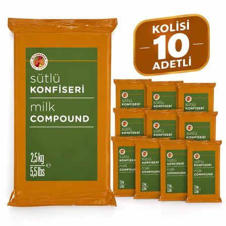 Altınmarka Sütlü Konfiseri 2,5 Kg x 10 Adet