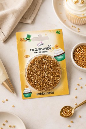 Dr. Gusto Altın Candy Sanding Pasta Süsleme Şekeri