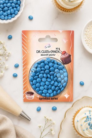 Dr. Gusto Mavi Bonbon Draje Pasta Süsleme Şekeri