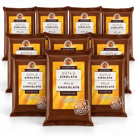 Altınmarka Sütlü Kuvertür Çikolata 2,5 Kg x 10 Adet