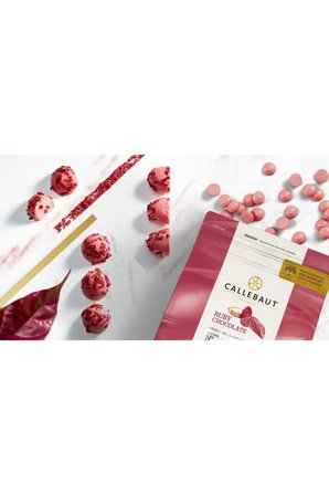 Callebaut Ruby Drop Çikolata 10 Kg
