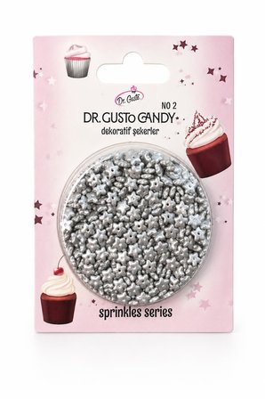 Dr. Gusto Star Yıldız Gümüş Pasta Süsleme Şekeri